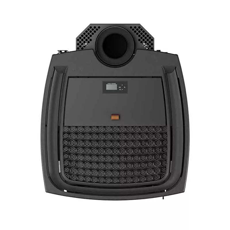 Poêle à granulés étanche (sortie dessus concentrique) Cristallo Silenzio Up - 9,2 Kw